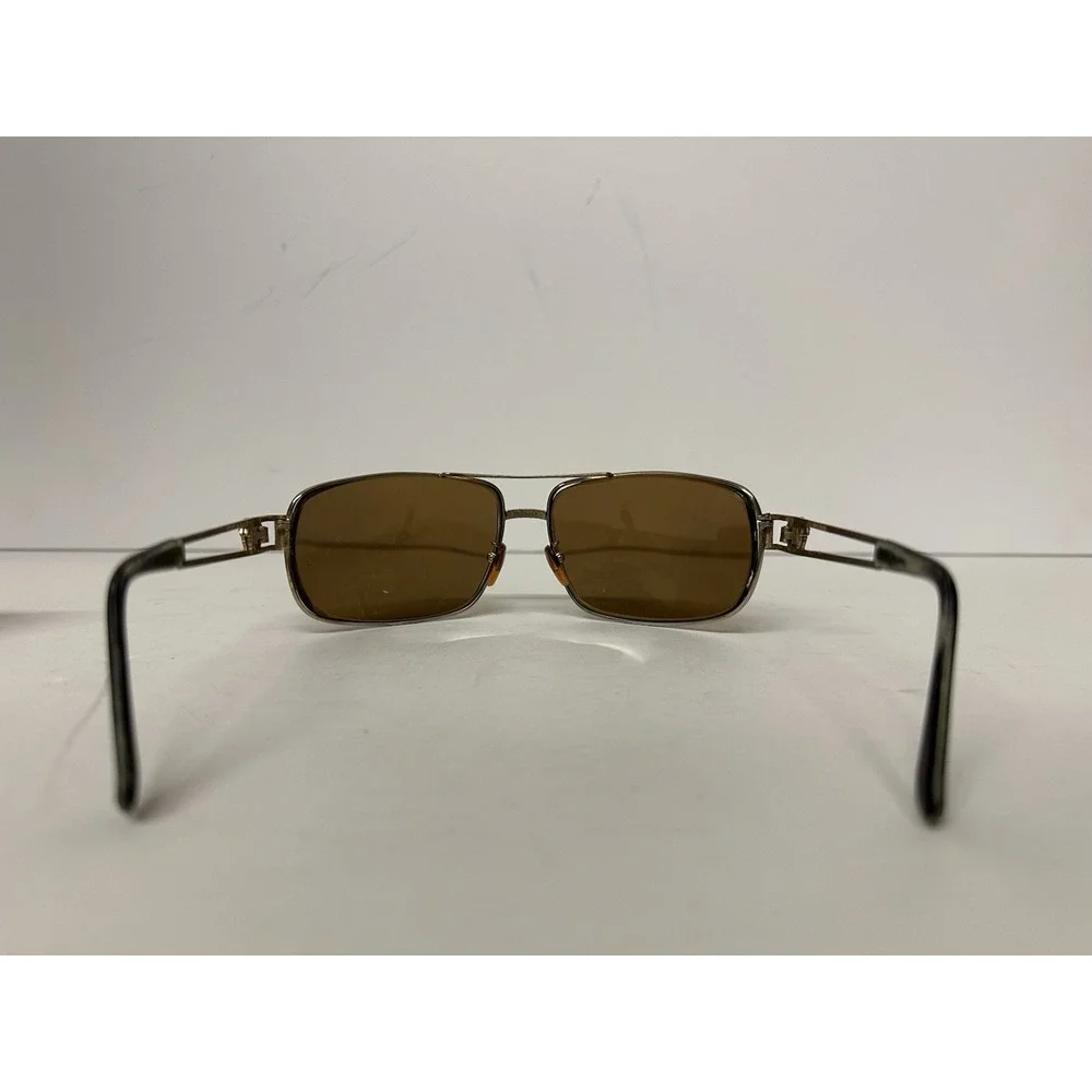 Versace Sunglasses 030/450 Classic Vtg 90s Medusa Logo Open Temple Italy + Case